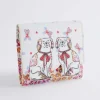 Cath Kidston A STITCH IN TIME FOLDED WALLET Cream Outlet