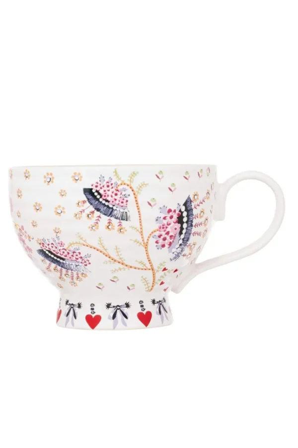 Cath Kidston A STITCH IN TIME HUG MUG Pink Fashion