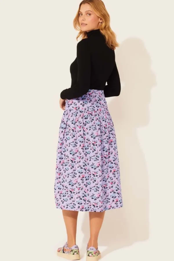 Cath Kidston Acid Rose Yoke Skirt Lilac Store