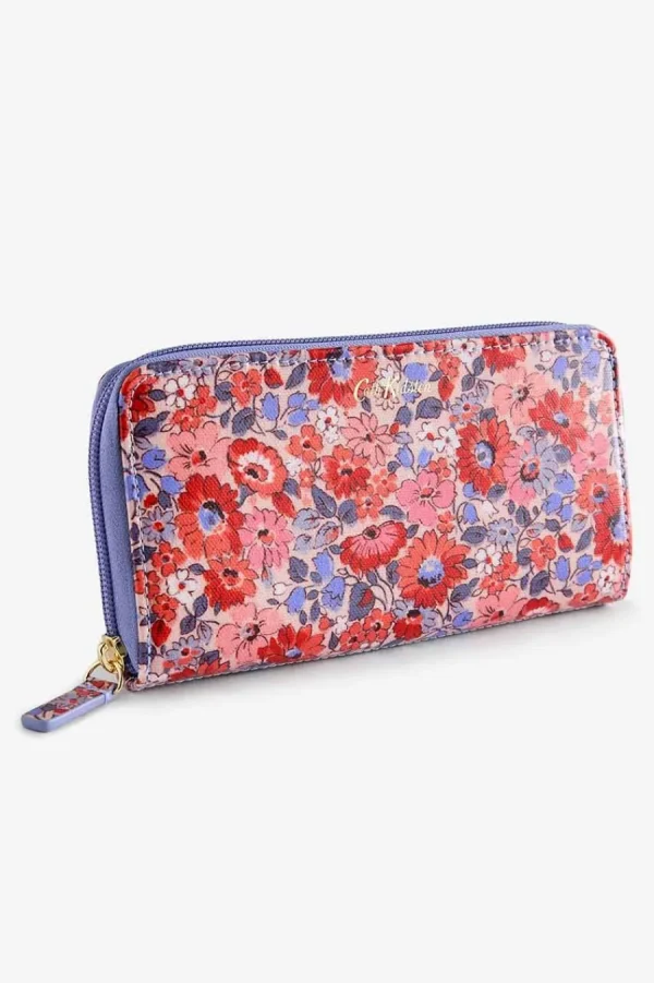 Cath Kidston ARCHIVE DITSY CONTINENTAL WALLET Pink Shop