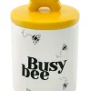 Cath Kidston Bees Ceramic Pet Treat Jar Yellow New