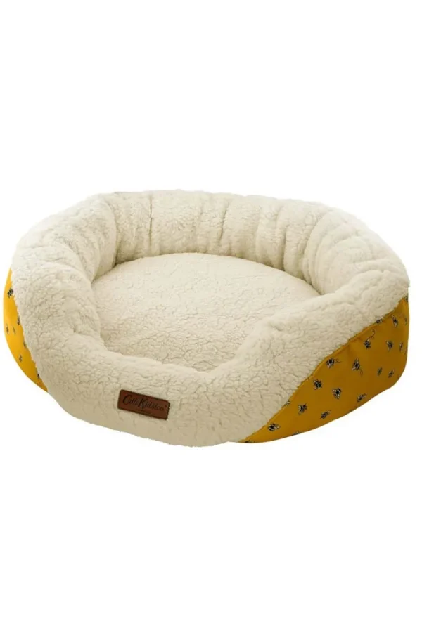 Cath Kidston Bees Cosy Pet Bed S/M Cream Sale