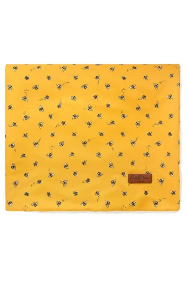 Cath Kidston Bees Cosy Pet Blanket Yellow Clearance