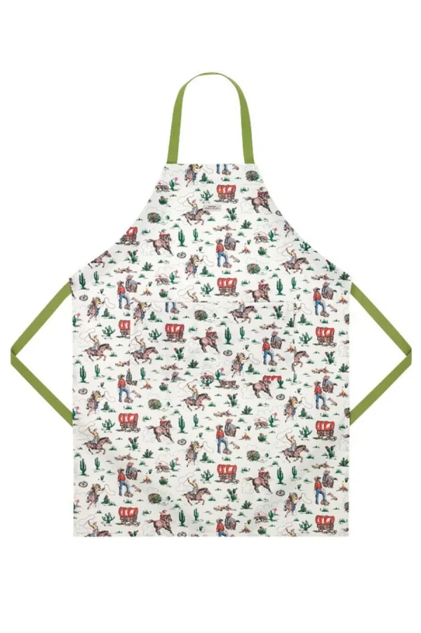 Cath Kidston Cowgirl Easy Adjust Apron Cream Best Sale