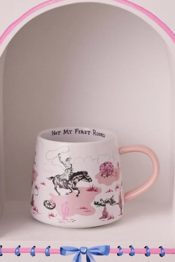 Cath Kidston COWGIRL RODEO BILLIE MUG Cream Hot