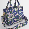 Cath Kidston DAISY CHAIN MINI BONDED TOTE Navy Fashion