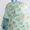 Cath Kidston DINOSAURS KIDS CLASSIC LARGE BACKPACK WITH MESH POCKET Green Online