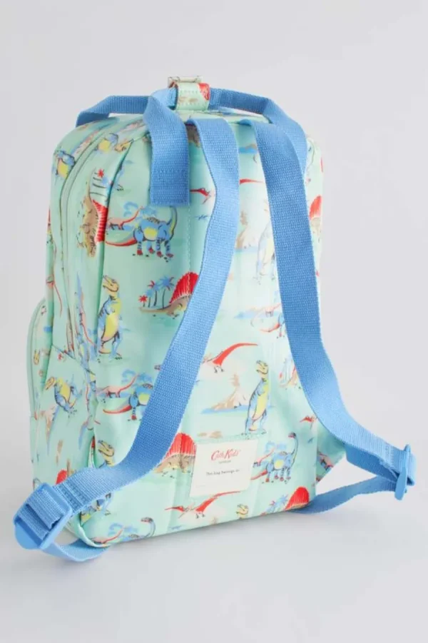 Cath Kidston DINOSAURS KIDS MEDIUM BACKPACK Green Clearance