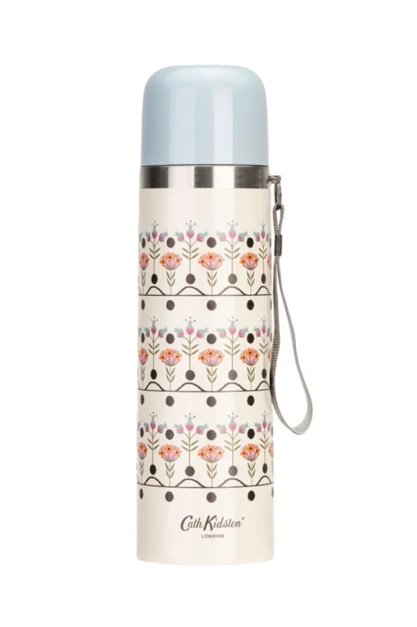 Cath Kidston Ditsy Fields Insulated Flask Cream/Blue Online