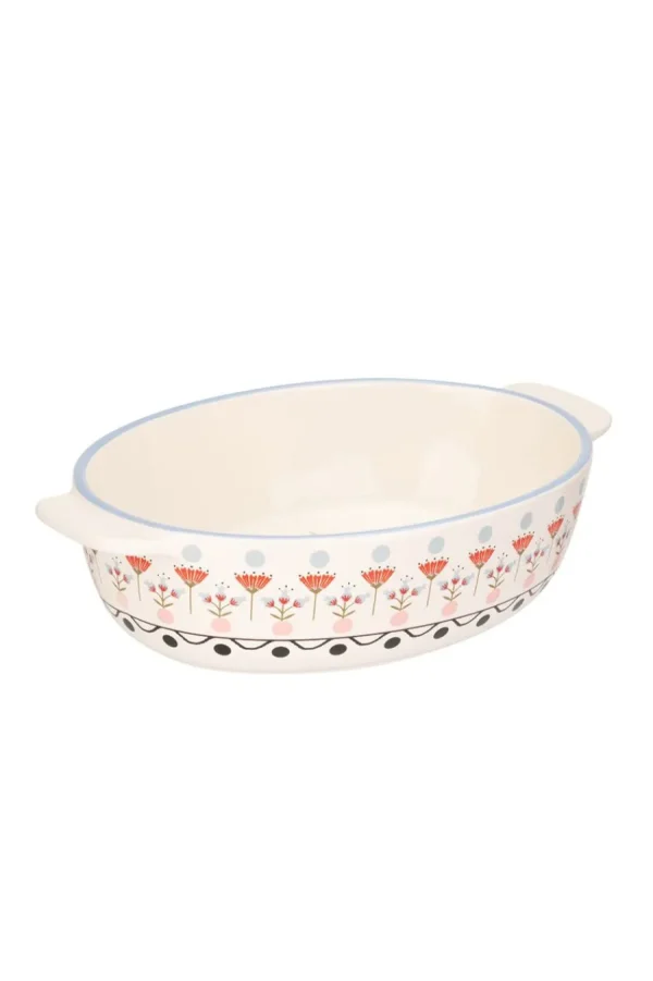 Cath Kidston Ditsy Fields Oval Roasting Dish Multi Cheap