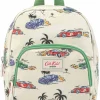 Cath Kidston Fast Cars Kids Mini Backpack Cream Online