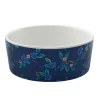 Cath Kidston Flora Fauna Greenwich Flowers Ceramic Pet Bowl - S Blue Hot