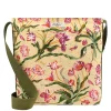 Cath Kidston Floral Fancy Zipped Messenger Bag Green Cheap