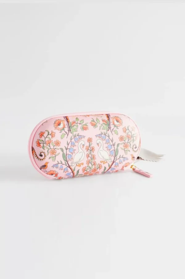 Cath Kidston FLOWERS & FRIENDS GLASSES CASE Pink Hot