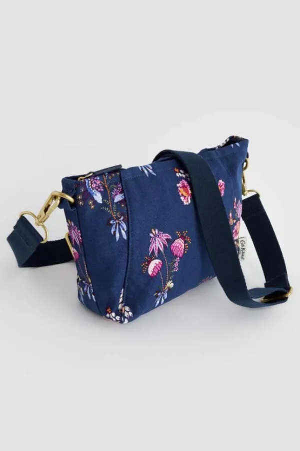 Cath Kidston FRIENDSHIP BUNCH COMPACT ZIPPED MESSENGER Navy Online