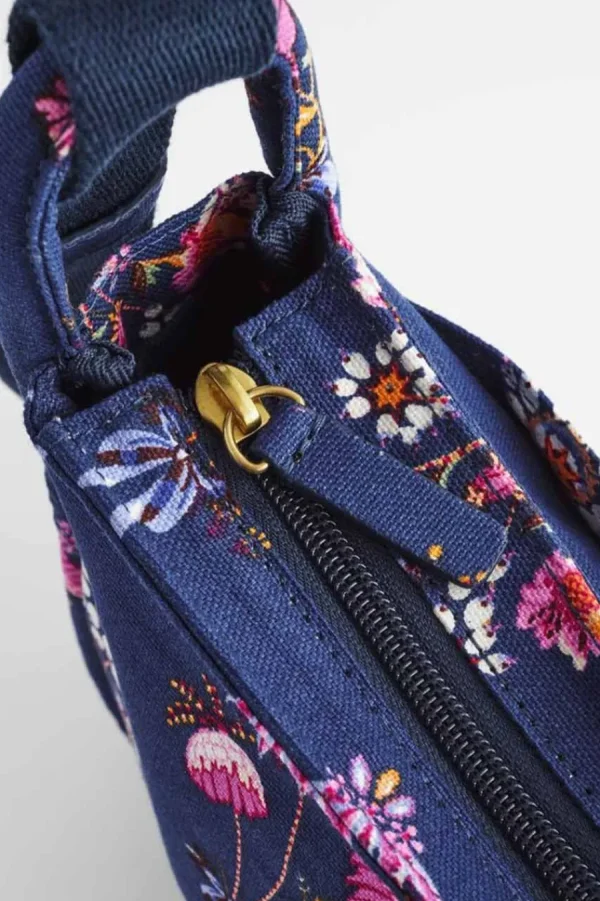 Cath Kidston FRIENDSHIP BUNCH MINI ZIPPED MESSENGER Navy Cheap