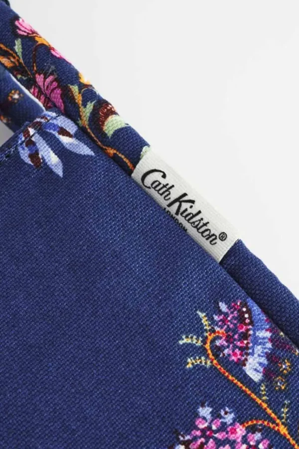 Cath Kidston FRIENDSHIP BUNCH MINI ZIPPED MESSENGER Navy Cheap