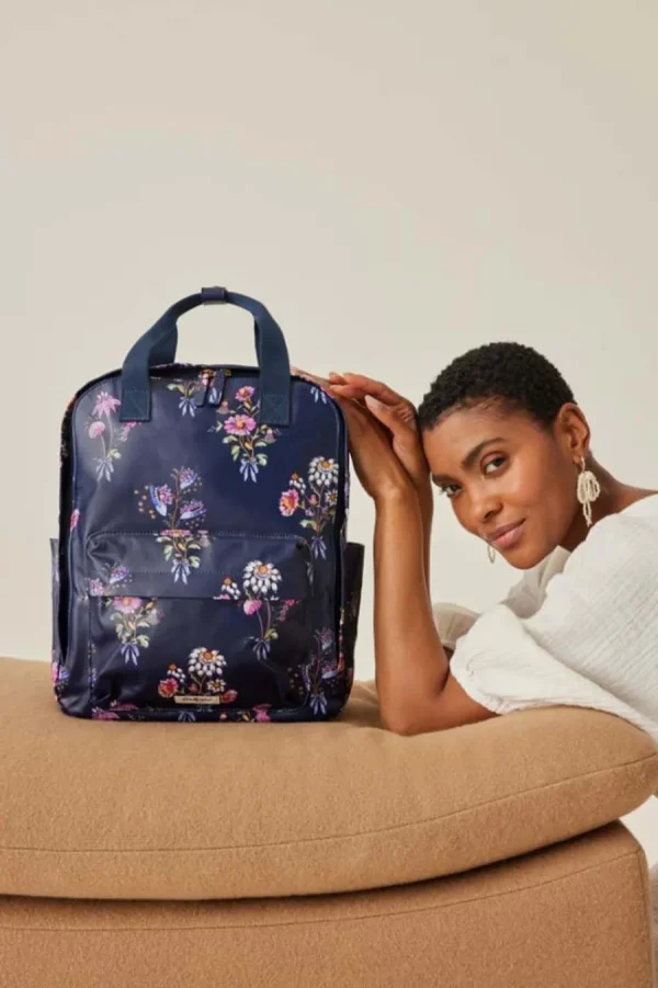 Cath Kidston FRIENDSHIP BUNCH UTILITY BACKPACK Navy Cheap