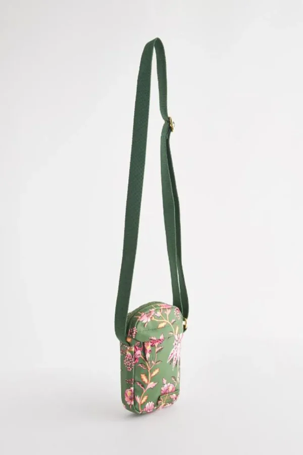 Cath Kidston FRIENDSHIP GARDEN PHONE CROSSBODY Green Cheap