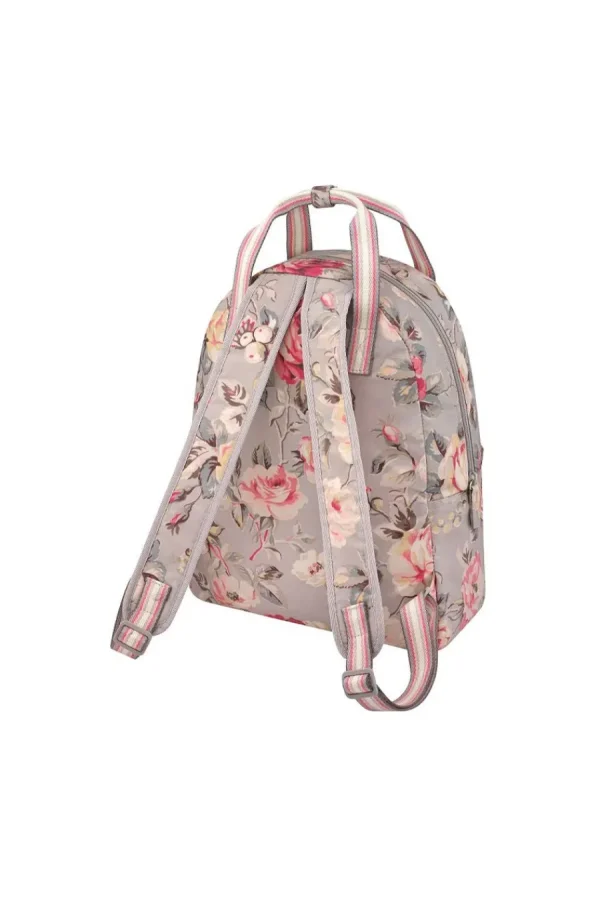 Cath Kidston Garden Rose Backpack W' Hanging Loop Grey Best Sale