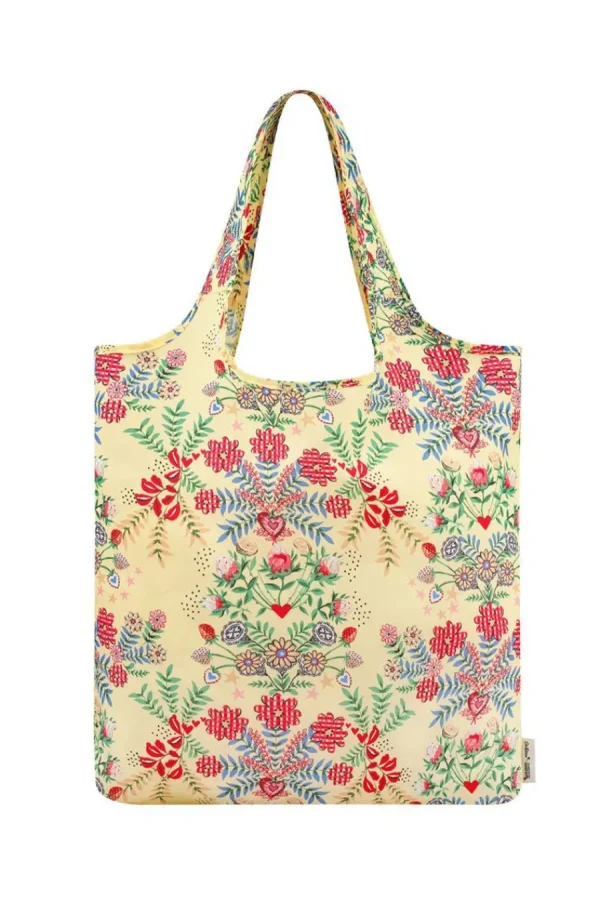 Cath Kidston GBBO Foldaway Shopper Yellow Clearance