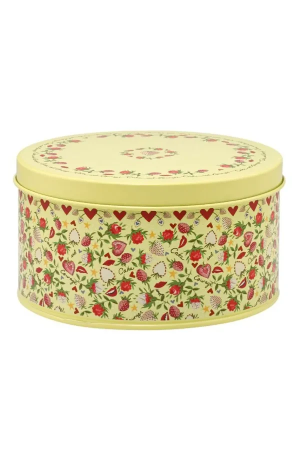 Cath Kidston GBBO Showstopper Set Of 3 Cake Tins Yellow Flash Sale