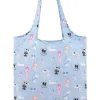 Cath Kidston Glamorous Dogs Foldaway Shopper Blue Best Sale