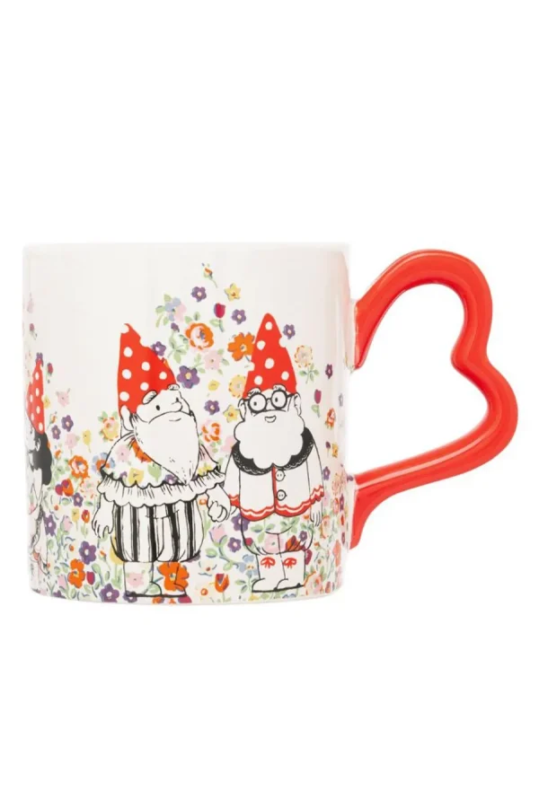 Cath Kidston GNOMES HEART HANDLE MUG Multi Outlet