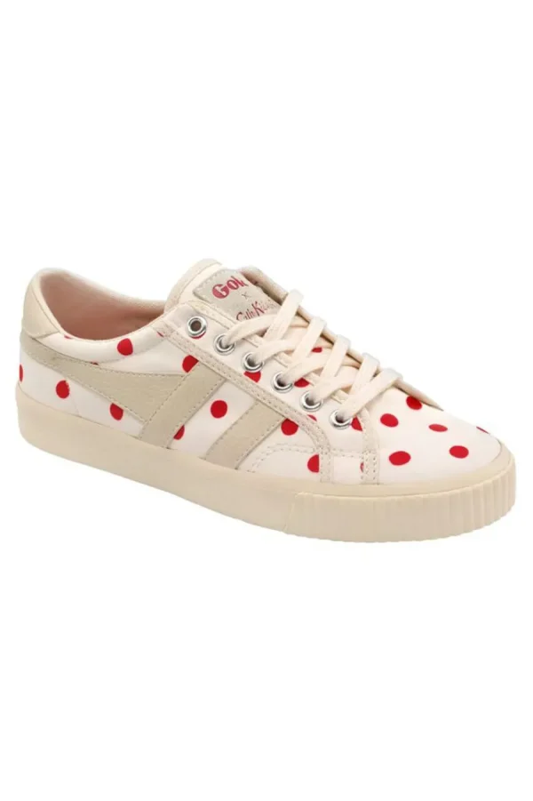 Cath Kidston Gola X Adults Tennis Mark Cox Trainers Ivory Flash Sale