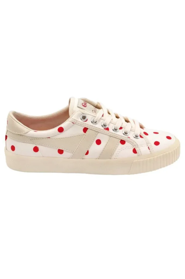 Cath Kidston Gola X Adults Tennis Mark Cox Trainers Ivory Flash Sale