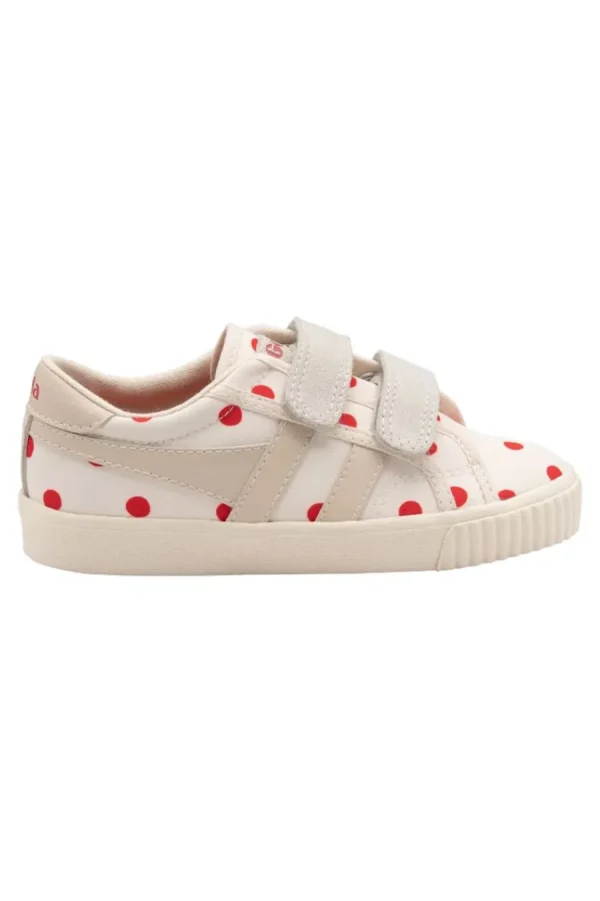 Cath Kidston Gola X Kids Tennis Mark Cox Trainers Cream Discount