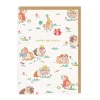 Cath Kidston Guinea Pig Birthday Greeting Card (A6) Cream New