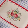 Cath Kidston HAMPSTEAD ROSE RECTANGULAR PLATTER Red Outlet