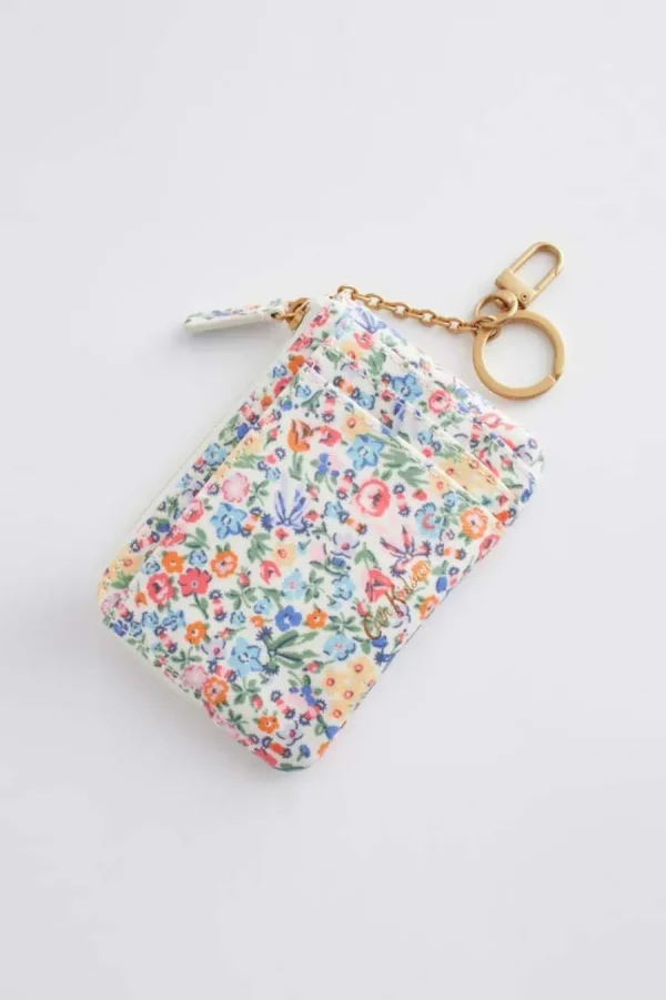 Cath Kidston HARMONY DITSY CARD & COIN PURSE Multi Clearance