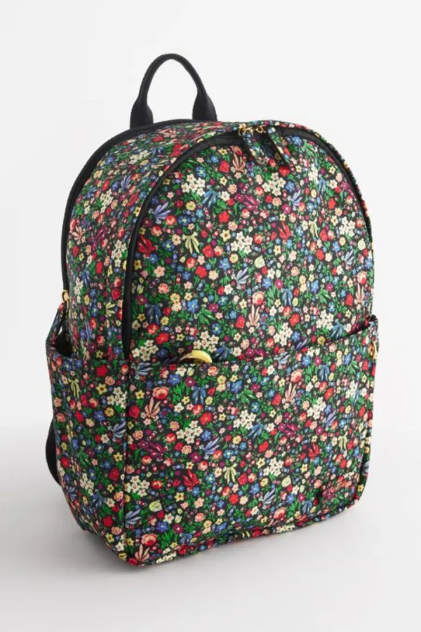 Cath Kidston HARMONY DITSY COMPACT BACKPACK Black Cheap