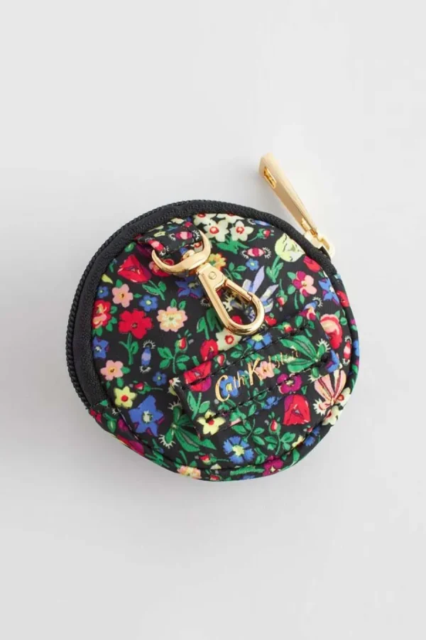 Cath Kidston HARMONY DITSY ROUND COIN PURSE Black Online