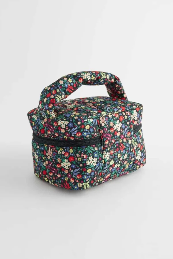 Cath Kidston HARMONY DITSY WASH BAG Black Sale