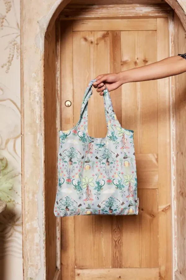 Cath Kidston Harry Potter Herbology Foldaway Shopper Blue Discount