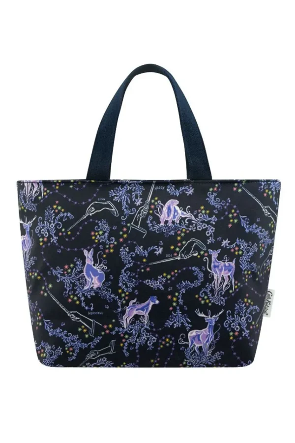 Cath Kidston Harry Potter Patronuses Lunch Tote Navy Sale