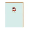 Cath Kidston London BusEnamel Pin Card Pale Blue Online