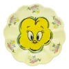 Cath Kidston Looney Tunes Tweety In Bloom Scallop Dish Yellow Store