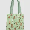 Cath Kidston MEERKATS MEDIUM BOOKBAG Green Flash Sale