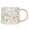 Cath Kidston MEWS DITSY SAGE BILLIE MUG Pink Hot