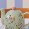 Cath Kidston MEWS DITSY SAGE TEAPOT Green Best Sale