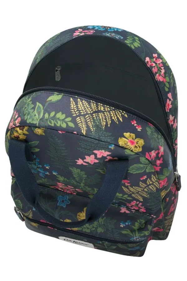 Cath Kidston MFS Twilight Garden Backpack W' Hanging Loop Navy Fashion