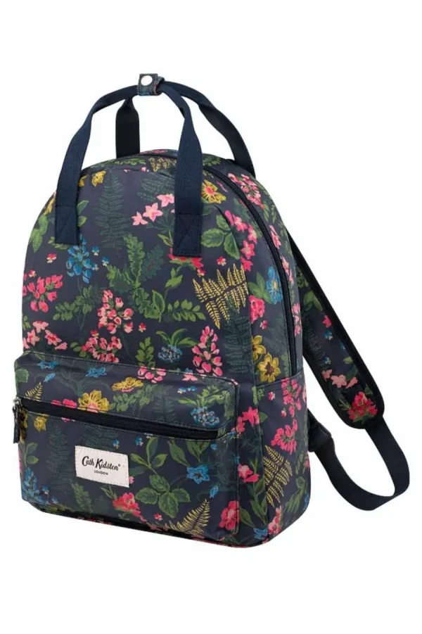 Cath Kidston MFS Twilight Garden Backpack W' Hanging Loop Navy Fashion