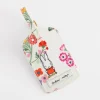 Cath Kidston MIFFY BOTANICAL LUGGAGE TAG Cream Clearance