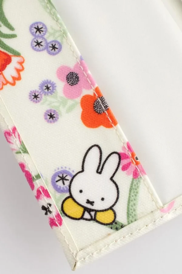 Cath Kidston MIFFY BOTANICAL PASSPORT CASE Cream Cheap