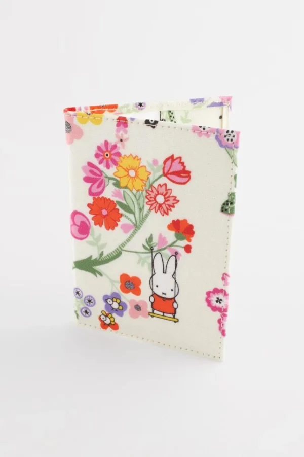 Cath Kidston MIFFY BOTANICAL PASSPORT CASE Cream Cheap