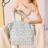 Cath Kidston MIFFY DITSY LARGE FOLDAWAY TOTE Blue Outlet